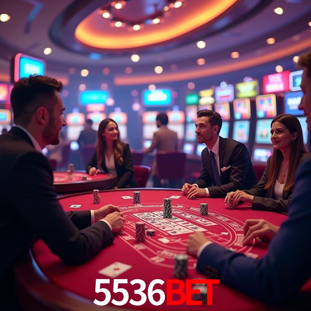 A Experiência Imersiva dos Cassinos Ao Vivo no 5536Bet